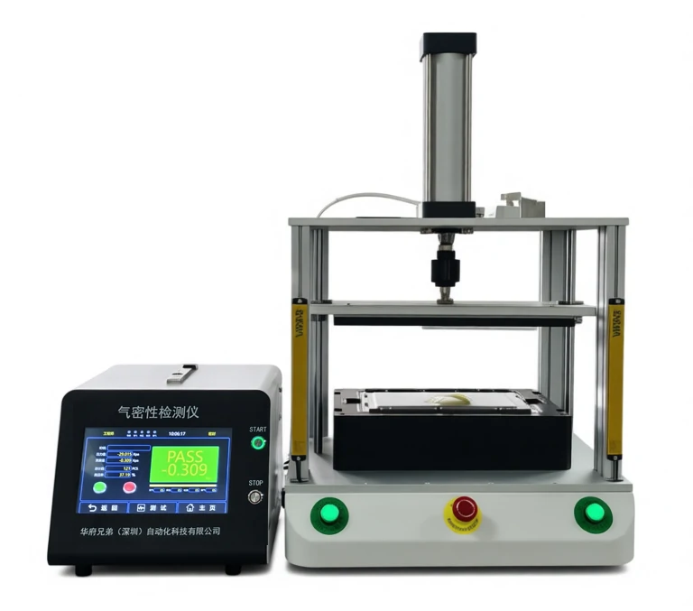 جهاز اختبار إحكام الغلق المخصص لوحدة التحكم في التخزين والقوالب