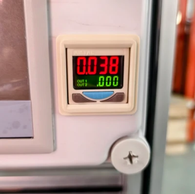 شاشة رقمية لمراقبة ضغط الهواء في الوقت الحقيقي لجهاز اختبار خزان زيت السيجارة الإلكترونية