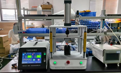 جهاز اختبار التسرب والتجهيز من WaFu Brothers