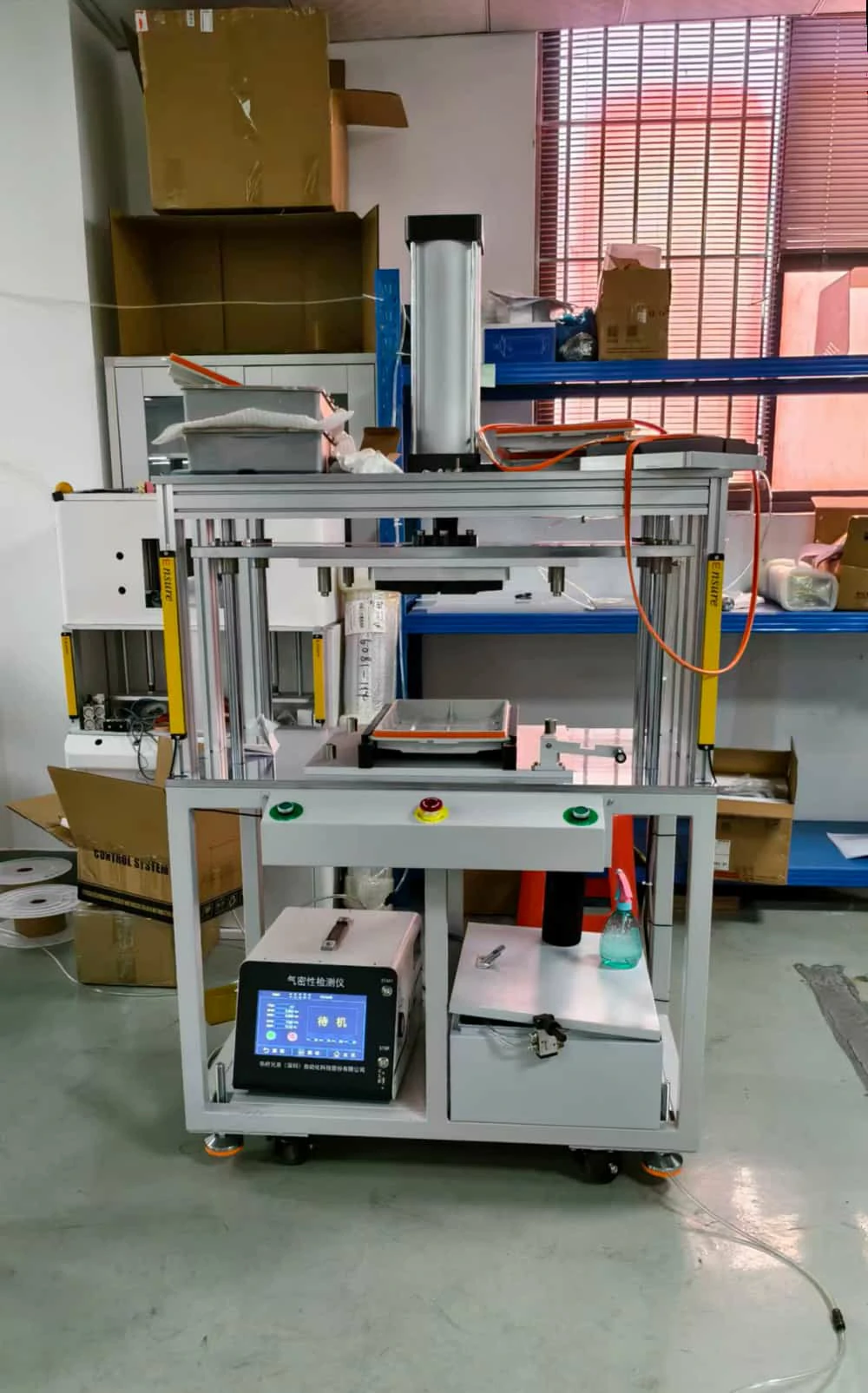 جهاز اختبار إحكام الغلق المتكامل المخصص لأغطية أجزاء المكيف